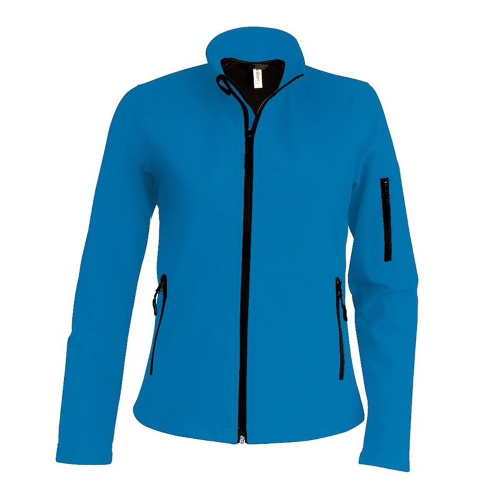 Kariban Womens/Ladies Soft Shell Jacket / Aqua